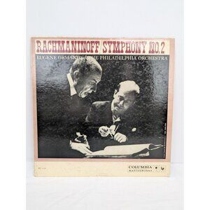Rachmaninoff Symphony No 2 Eugene Ormandy Columbia Masterworks 12" Vinyl Record